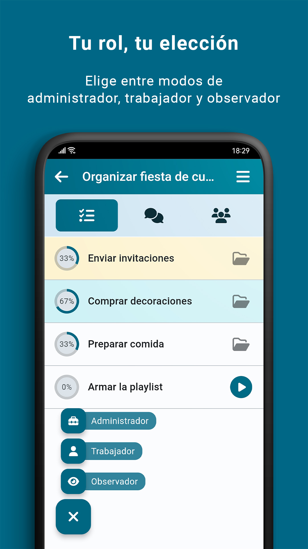 Modos de visualización